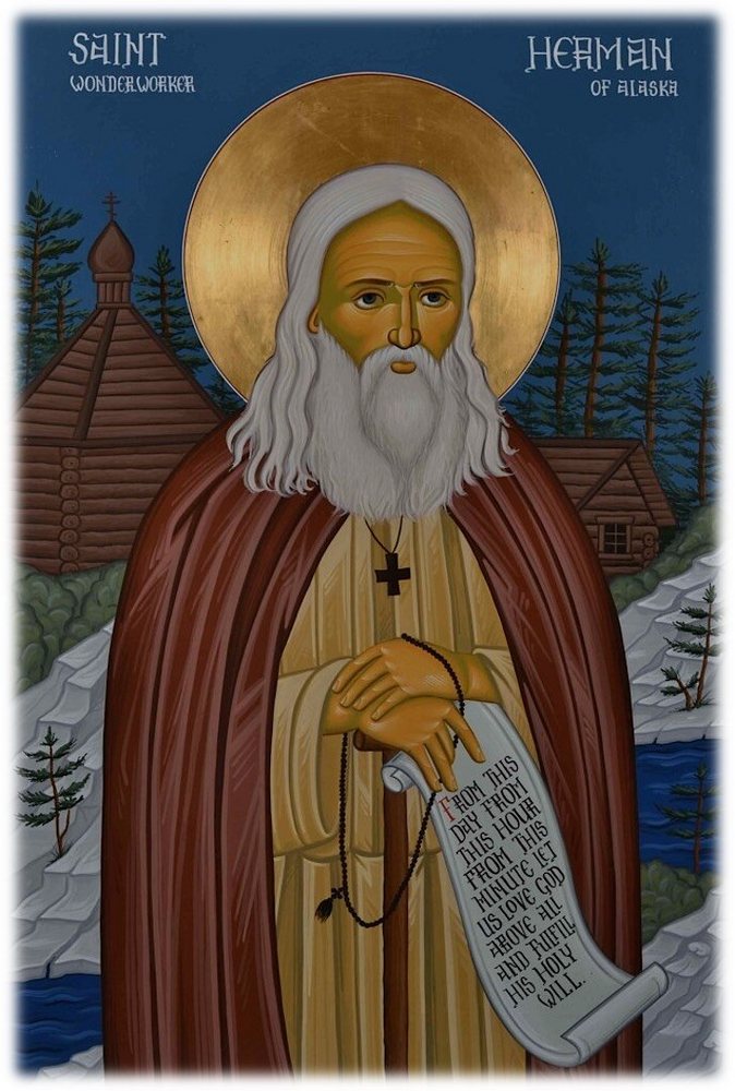 Orthodox icon of St. Herman of Alaska