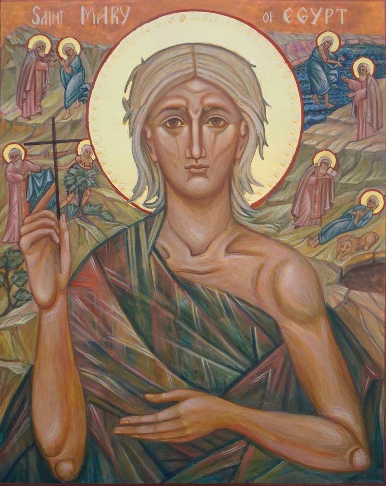 Orthodox icon of St. Mary of Egypt