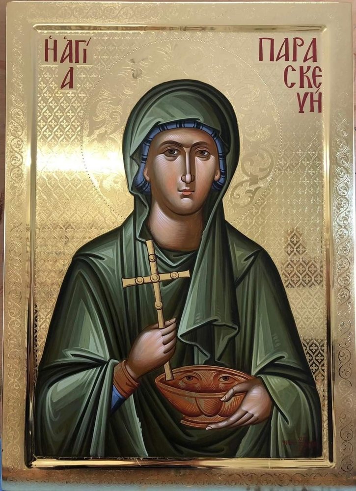 Orthodox icon of St. Paraskevi the Great Martyr of Rome