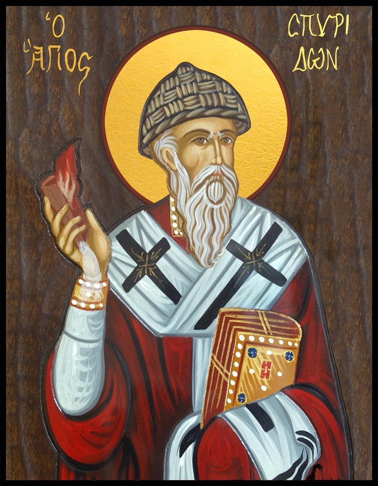 Orthodox icon of St. Spyridon of Trimythous