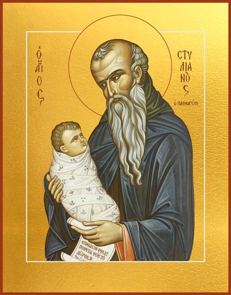 Orthodox icon of St. Stylianos of Paphlagonia