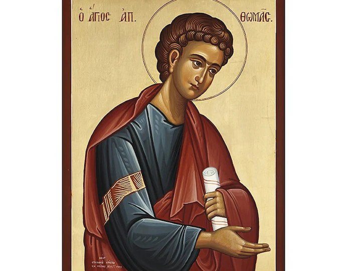 Orthodox icon of St. Thomas the Apostle