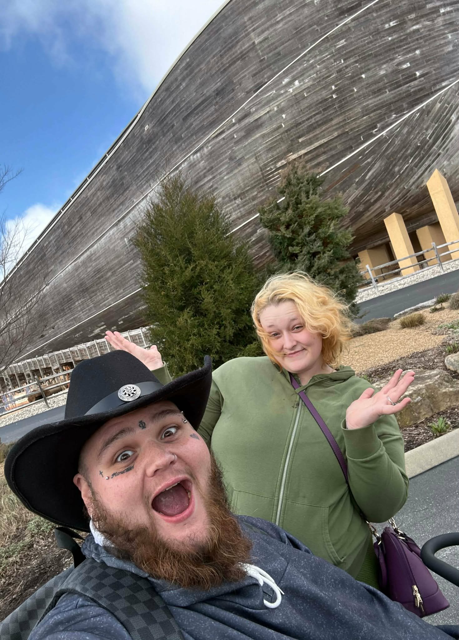 Ruthlynn, Tyler, and outdoor sights at the Ark Encounter, photo 3 of 18