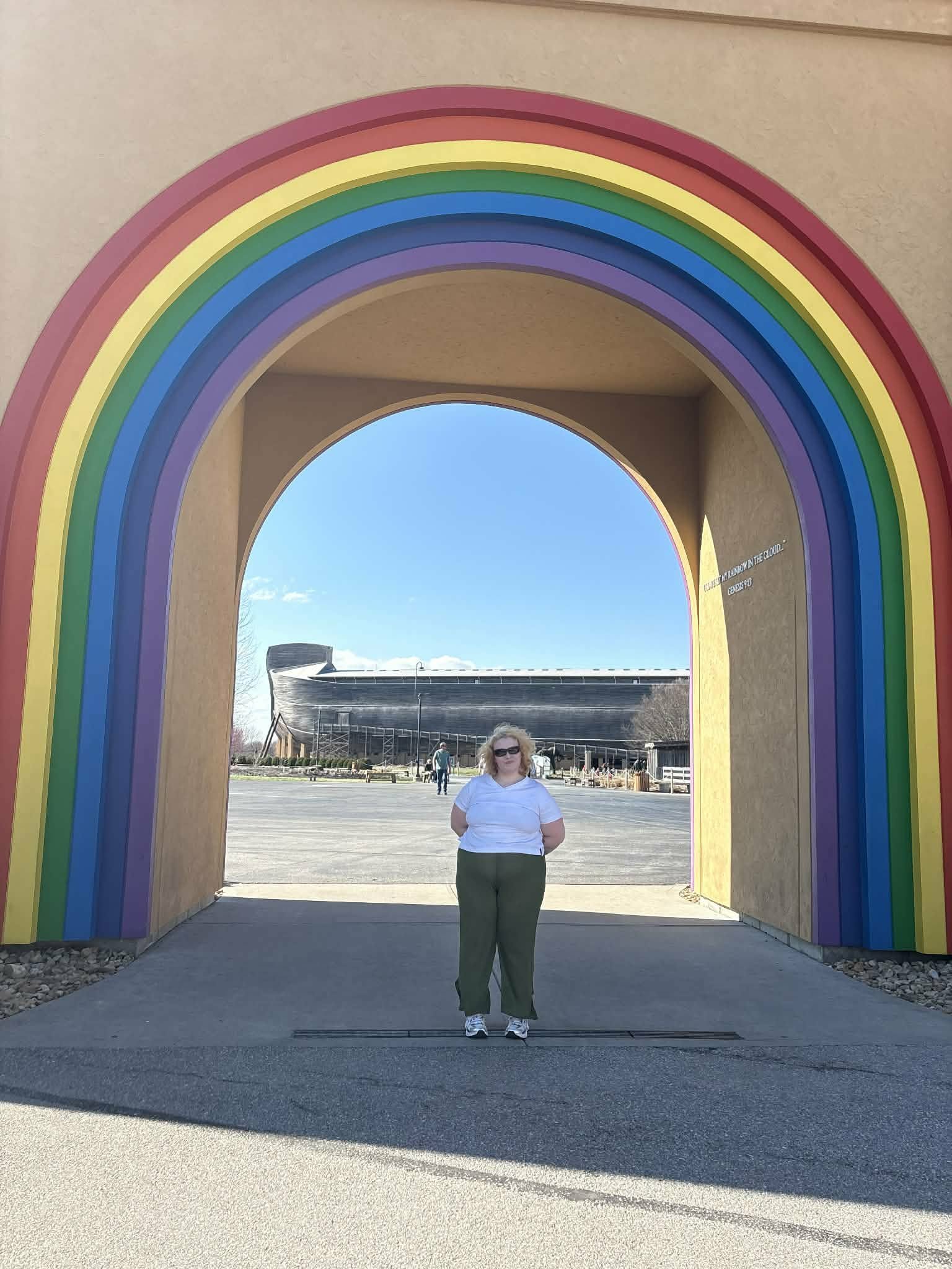 Ruthlynn, Tyler, and outdoor sights at the Ark Encounter, photo 12 of 18